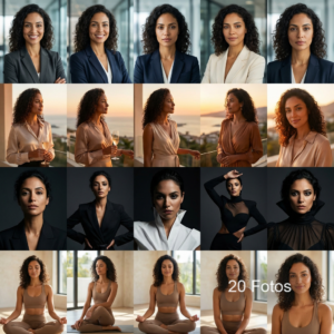 Paquete Premium – 20 Fotos IA Profesionales