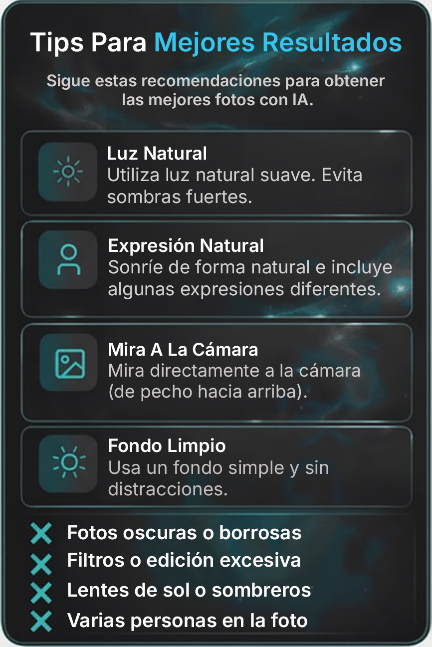 Sesión de Fotos Profesionales tips blue 5